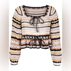 Ulla Johnson Crochet Sweater